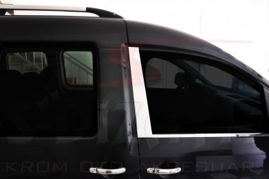 S-Dizayn VW Caddy Krom Kapı Direği 2 Prç 2004-2015