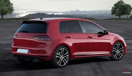 S-Dizayn VW Golf 7 Kapı Koruma Çıtası Krom 2013-2020