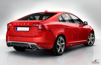 S-Dizayn Volvo S 60 SD Kapı Koruma Çıtası Krom 2013 Üzeri