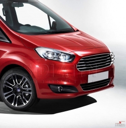 S-Dizayn Ford Courier Krom Ön Panjur 4 Prç 2014-2017