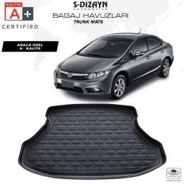 Honda Civic SD Bagaj Havuzu 2012-2016 A+Kalite