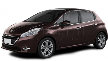 S-Dizayn Peugeot 208 Krom Kapı Kolu 4 Kapı 2012 Üzeri