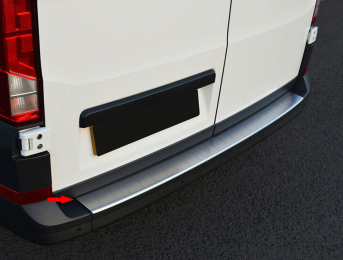 S-Dizayn VW Crafter Krom Arka Tampon Eşiği 2017 Üzeri