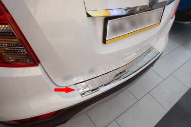 S-Dizayn Chevrolet Trax Krom Arka Tampon Eşiği 2011-2020