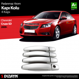 S-Dizayn Chevrolet Cruze SD Krom Kapı Kolu 4 Kapı 2009-2019