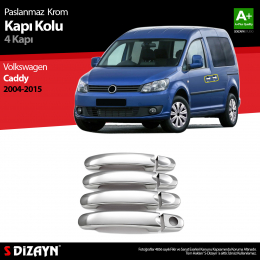 S-Dizayn VW Caddy Krom Kapı Kolu 4 Kapı 2004-2015
