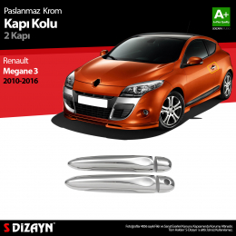 S-Dizayn Renault Megane 3 Krom Kapı Kolu 2 Kapı 2010-2016