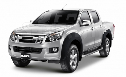 Isuzu D-Max Çamurluk Kaplaması Dodik Seti Abs Plastik 2012 ve Üzeri