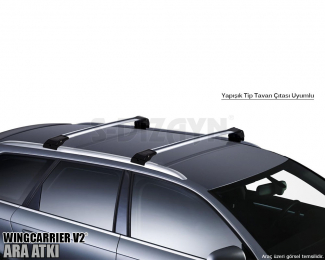 Toyota Auris Estate Ara Atkı Wingcarrier V2 Gri 2013 Üzeri