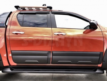 Toyota Hilux Kapı Koruma Ve Çamurluk Kaplaması Dodik Seti Abs Plastik 2015 Üzeri