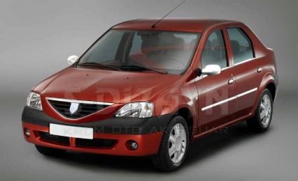 S-Dizayn Dacia Logan Ayna Kapağı 2 Prç. Abs. Krom 2005-2008