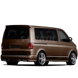 S-Dizayn VW T5 Transporter Krom Bagaj Alt Çıta 2003-2010