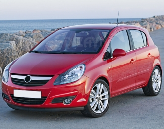 S-Dizayn Opel Corsa D Krom Cam Çıtası 6 Prç 2007-2014