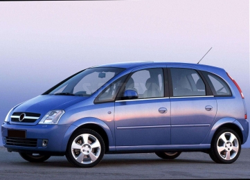S-Dizayn Opel Meriva A Krom Cam Çıtası 4 Prç 2002-2010