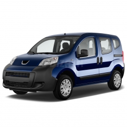 S-Dizayn Peugeot Bipper Krom Cam Çıtası 2 Prç 2008 Üzeri