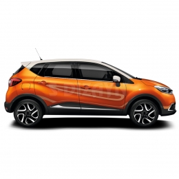 S-Dizayn Renault Captur Krom Cam Çıtası 4 Prç. 2013-2020