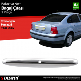 S-Dizayn VW Passat 3B Krom Bagaj Çıtası 1998-2005