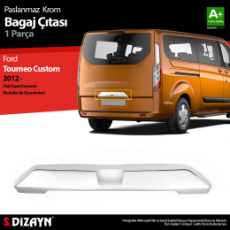 S-Dizayn Ford Tourneo Custom Krom Bagaj Çıtası 2012 Üzeri (Kameralı)