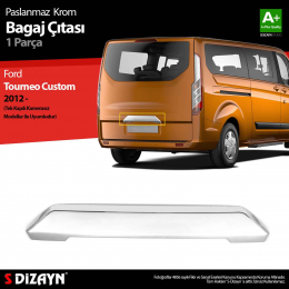 S-Dizayn Ford Tourneo Custom Krom Bagaj Çıtası 2012 Üzeri (Kamerasız)