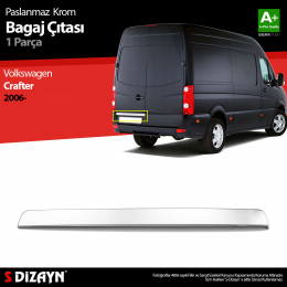 S-Dizayn VW Crafter Krom Bagaj Çıtası 2006 Üzeri